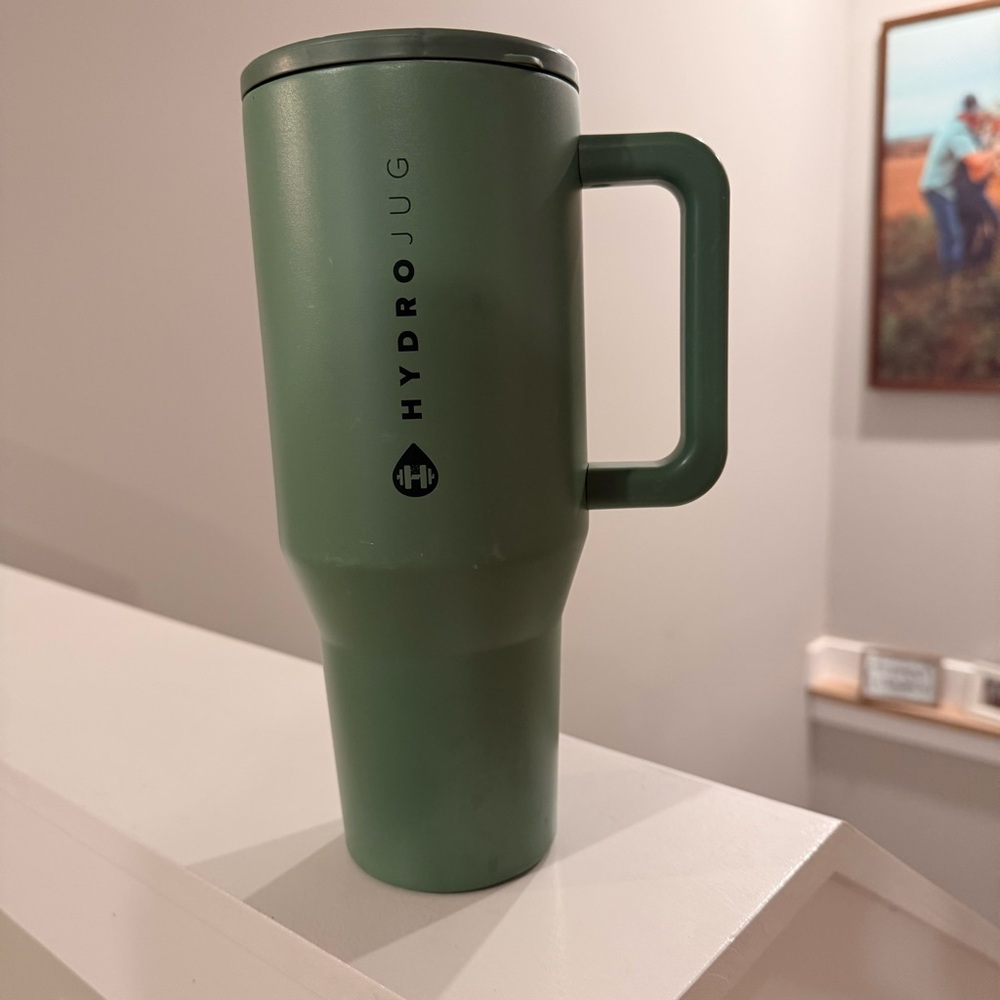 HydroJug Traveler 40oz Tumbler with Handle - Forest Green